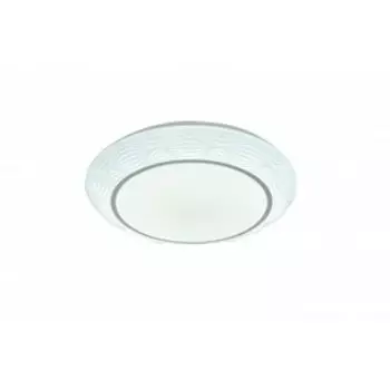 Светильник светодиодный с ПДУ, 60Вт, 3000-6000К, 39x39x7 см, с подсветкой RGB