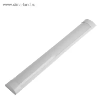 Светильник светодиодный Smartbuy LU2, 18 Вт, 6400 К, 1200 Лм, IP20, матовый