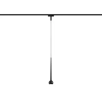 Светильник светодиодный трековый для шинопровода Magnetic Ultra Slim Ambrella Track System GV1644, 9Вт, Led, цвет чёрный