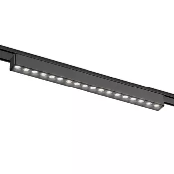 Светильник светодиодный трековый для шинопровода Magnetic Ultra Slim Ambrella Track System GV1416, 18Вт, Led, цвет чёрный