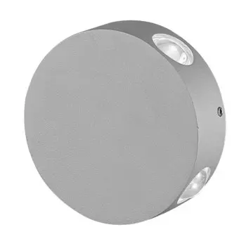 Светильник светодиодный уличный Uniel, 4 Вт, IP65, LED, 4000К, 400 Лм, 30х100х100 мм, цвет серый