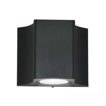 Светильник светодиодный уличный Uniel, 5 Вт, IP65, LED, 4000К, 120х90х80 мм, цвет чёрный