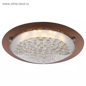 Светильник TABASCO 1x18Вт LED хром 42x42x9,5см