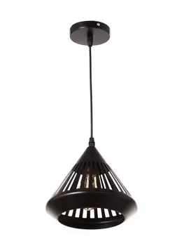 Светильник «Тень» 140 Вт Е27 черный 202019(+100)см