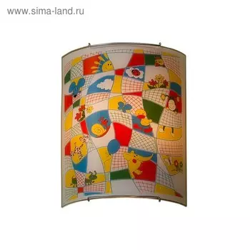 Светильник «Тетрадка», 2x100Вт E27, многоцветный 26x12x32 см