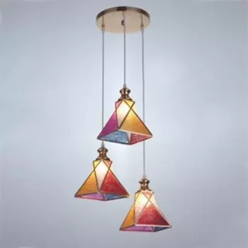 Светильник "Тифани" 3хЕ27 40Вт 16х16х16-116см