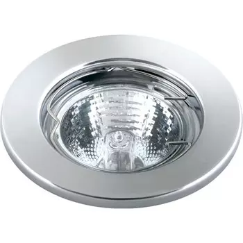 Светильник точечный Escada, 111003. 1х50Вт, GU5.3, 80х80х35 мм, цвет хром