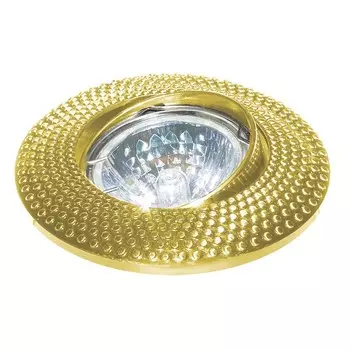 Светильник точечный Escada, 221012. 1х50Вт, GU5.3, 95х95х30 мм, цвет золото