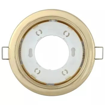 Светильник точечный GX53 встраив. зол. IEK LUVB0-GX53-1-K22