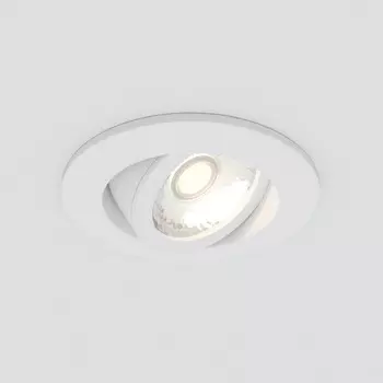 Светильник точечный встраиваемый Elektrostandard, Visio R, 65х65х28 мм, 5Вт, LED, 400Лм, 4200К, цвет белый