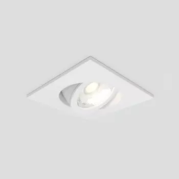 Светильник точечный встраиваемый Elektrostandard, Visio S, 65х65х28 мм, 5Вт, LED, 400Лм, 4200К, цвет белый