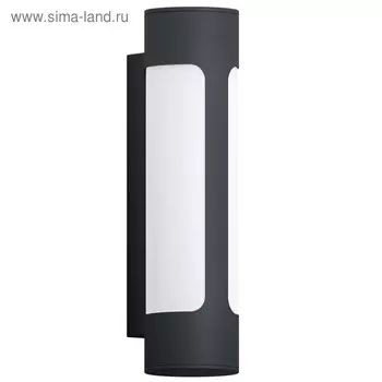 Светильник TONEGO, 2x6Вт, LED, IP44, 3000k, цвет антрацит