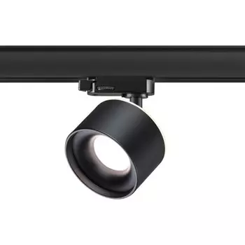 Светильник трехфазный трековый светодиодный Novotech. Giro, 12Вт, Led, 177х99 мм, цвет чёрный