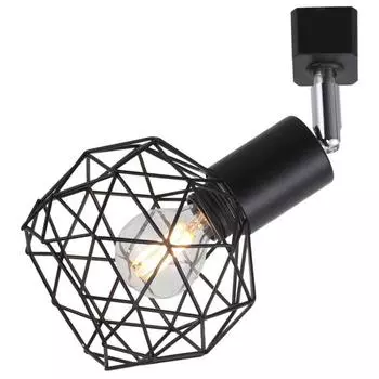 Светильник трековый 1-Ф IL.0010.2154, 1x40Вт E14, цвет чёрный