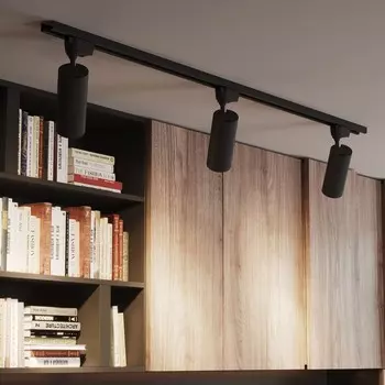 Светильник трековый Gauss цилиндр, 1x32Вт LED, 4000K, 2750лм, цвет белый