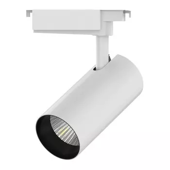 Светильник трековый Gauss цилиндр, 1x32Вт LED, 4000K, 2750лм, цвет белый