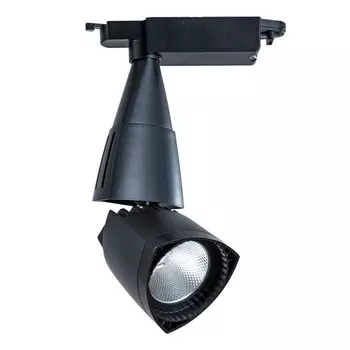 Светильник трековый LYNX, 30Вт LED, 4000К, 2100лм, цвет чёрный