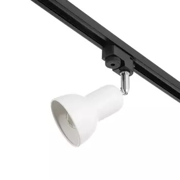 Светильник трековый Simple "Мудрец" Е27 40Вт белый 9х9х19,5см