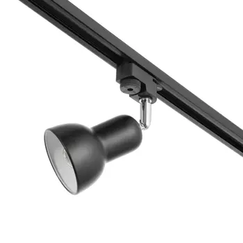 Светильник трековый Simple "Мудрец" Е27 40Вт черный 9х9х19,5см