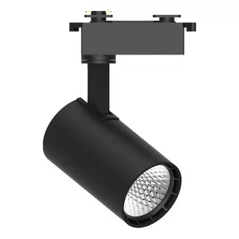 Светильник трековый однофазный на шинопровод Feron AL141, IP40, LED, 10 Вт, 100х59х135 мм, цвет чёрный