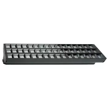 Светильник трековый однофазный на шинопровод Feron AL124, IP40, LED, 3х30 Вт, 547х103х75 мм, цвет чёрный