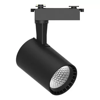 Светильник трековый однофазный на шинопровод Feron AL141, IP40, LED, 18 Вт, 116х78х150 мм, цвет чёрный