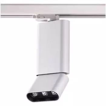 Светильник трековый PORT 1-Ф, 12Вт LED, 3000К, 706лм, цвет белый/черный
