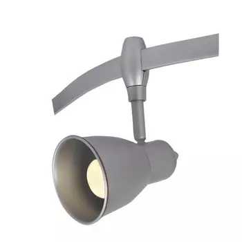 Светильник трековый RAIL HEADS, 1x40Вт E14, цвет серебро