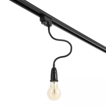 Светильник трековый Simple "Снейк" Е27 40Вт черный 3,5х3,5х40см