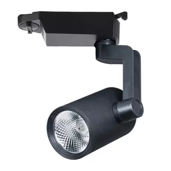 Светильник трековый TRACCIA, 10Вт LED, 3000К, 800лм, цвет чёрный