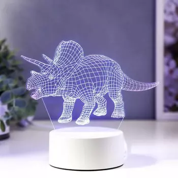 Светильник «Трицераптос» LED RGB от сети RISALUX