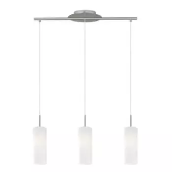 Светильник TROY 3x60Вт E27 никель 72x72x110см