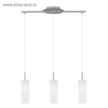 Светильник TROY 3x60Вт E27 никель 72x72x110см