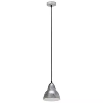 Светильник TRURO 1x60Вт E27 серебро 15,5x15,5x110см