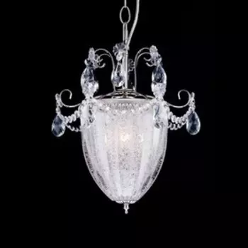 Светильник Ulana 1x40Вт E27 хром 28x28x75,2см