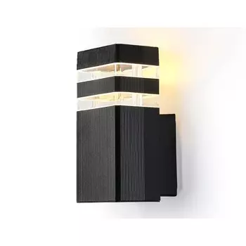 Светильник уличный настенный Ambrella Garden ST2572, GU10, цвет чёрный
