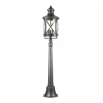 Светильник уличный Odeon Light. Sation, 3х60Вт, E14, 1244х233х233 мм, цвет чёрный