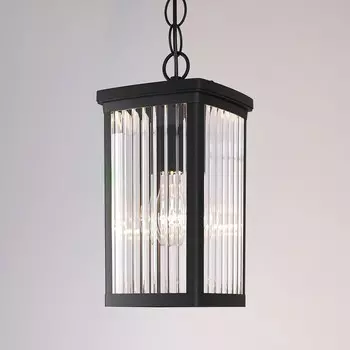 Светильник уличный подвесной Elektrostandard, Lame, 135х135х935 мм, E27, цвет кофейное золото
