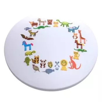 Светильник "Улыбка" 30W LED белый 50x50x11см