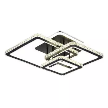 Светильник управляемый светодиодный Ambrella light, Ice, FA1733, 3хLED, 145 Вт, 10875Lum, 3000-6400К, цвет чёрный, хром