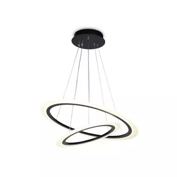 Светильник управляемый светодиодный Ambrella light, Original, FA4357, 2хLED, 78 Вт, 5850Lum, 3000-6400К, цвет чёрный