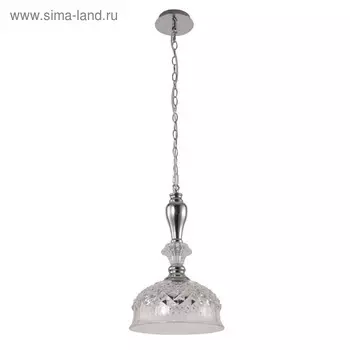 Светильник UVA 1x60Вт Е27 хром 12x12x140см