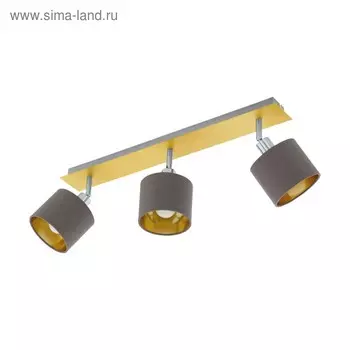 Светильник VALBIANO 3x10Вт E14 латунь, никель