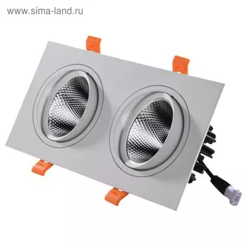 Светильник "Венера" 2x12Вт LED белый 23x12x9,5см
