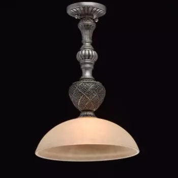 Светильник "Версаче" 1x60Вт E27 серебро 40x40x381см