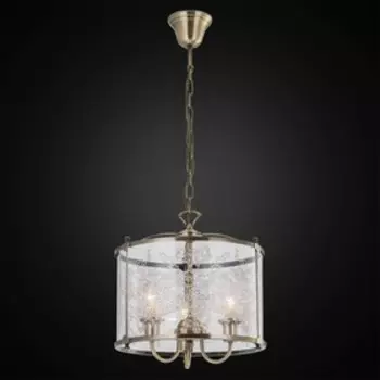 Светильник «Версаль», 3x60Вт E14, бронза 37x37x50 см