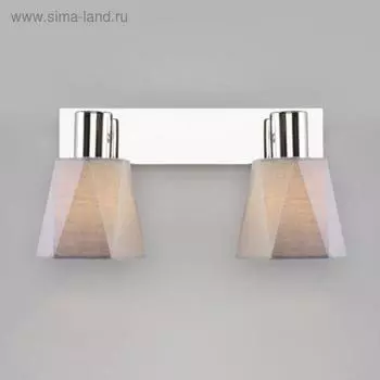 Светильник Verso, 2x28Вт E14, цвет хром