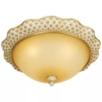 Светильник VIRGINIA 3x60Вт E27 белый, золото 55x55x25см