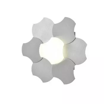 Светильник Viva, 9Вт LED, 4000K, 670лм, цвет серебро