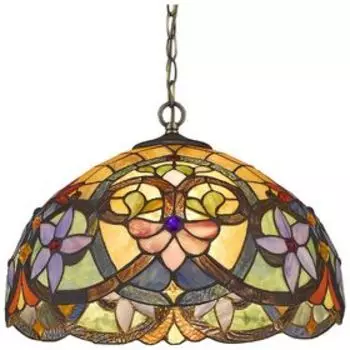 Светильник «Восток», 2х60Вт E27, разноцветный